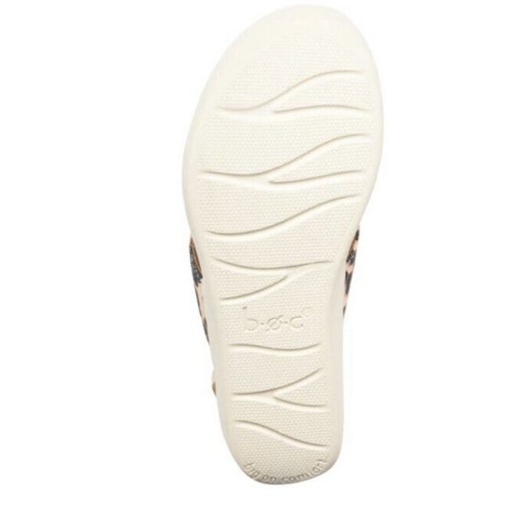 B.O.C. Aimee  Flip-Flop Thong Sandals Tan Leopard Print Tan Size 6 New In Box - Picture 8 of 14